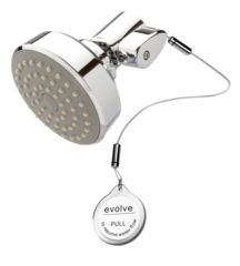 Evolve Single Function Showerhead with ShowerStart